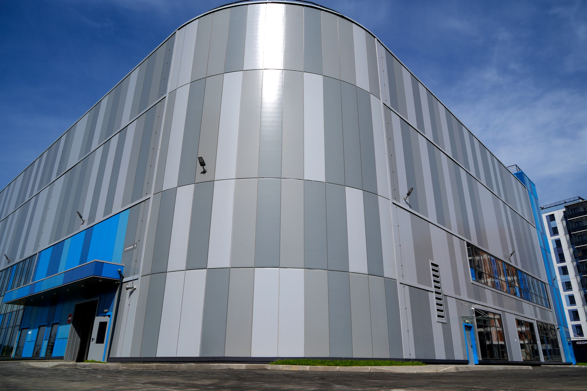 Радиусные фасадные элементы - слайд 2