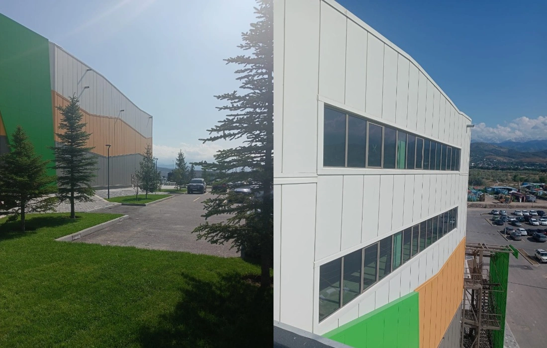 APORT EAST: наши фасадные системы на новом молле в Алматы