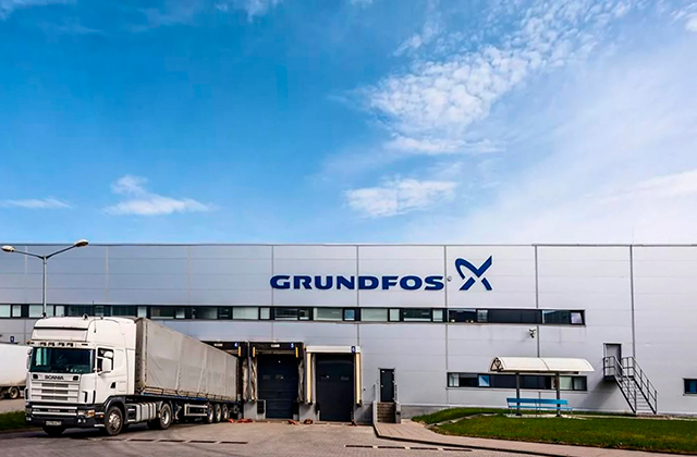 Завод по производству насосов компании «Грундфос»